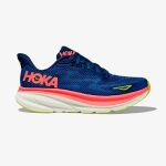 Tênis Hoka Clifton 9 Feminino Azul-Rosa