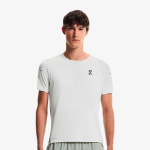 Camiseta On Running Performance-T Masculina Branca-Cinza
