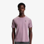 Camiseta On Running Performance-T Masculina Roxa-Cinza