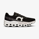 Tênis On Running Cloudmonster 2 Masculino Preto-Branco
