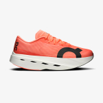 Tênis On Running Cloudboom Volt Feminino Laranja-Branco