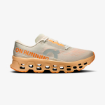 Tênis On Running Cloudmonster 3 Masculino Laranja-Cinza