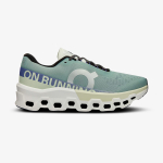 Tênis On Running Cloudmonster 2 Feminino Verde-Cinza