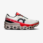 Tênis On Running Cloudmonster 2 Feminino Branco-Vermelho