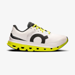 Tênis On Running Cloudflow 5 Feminino Branco-Amarelo