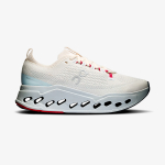 Tênis On Running Cloudsurfer Max Feminino Branco-Vermelho