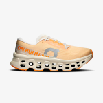 Tênis On Running Cloudmonster 3 Feminino Laranja-Cinza