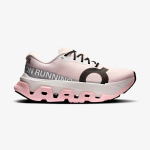 Tênis On Running Cloudmonster 3 Hyper Feminino Cinza-Rosa