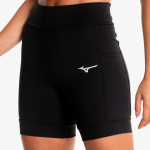 Bermuda Mizuno Run Tech Feminina Preta