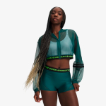 Jaqueta Under Armour HeatGear Mesh Feminina Verde
