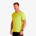 Camiseta Lupo Boston Masculina Amarelo-Limão