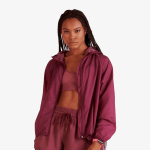 Jaqueta Lupo Translúcida Packable Feminina Roxa