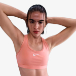 Top Nike Swoosh Feminino Laranja