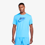 Camiseta Nike Run Energy Masculina Azul