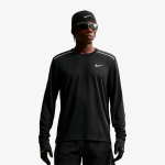 Camiseta Manga Longa Nike Dri-Fit UV Miler Masculina Preta