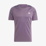 Camiseta adidas Run Icons 3 Listras Masculina Roxa
