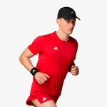 Camiseta adidas Adizero Essentials Masculina Vermelha