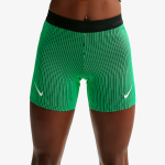 Short Nike AeroSwift Feminino Verde-Preto