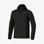 Jaqueta Mizuno TechLight Hooded Masculina Preta