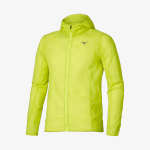 Jaqueta Mizuno TechLight Hooded Masculina Amarela-Limão
