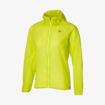 Jaqueta Mizuno TechLight Hooded Feminina Amarela-Limão
