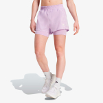 Short adidas Own The Run 2 Em 1 Climacool Feminino Lilás