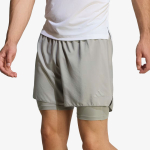 Short adidas adi365 Running Essentials 2 em 1 Masculino Cinza