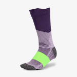 Meia Adidas Runxboost  Unissex Roxo-Verde