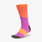 Meia Adidas Runxboost  Unissex Laranja-Roxo
