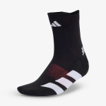 Meia Adidas Adizero Cano Médio Unissex Preta