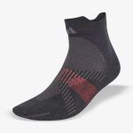 Meia Adidas Run Ligth Cano Médio Unissex Cinza