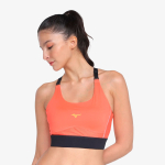 Top Mizuno High Feminino Laranja