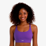 Top Olympikus Corre Médio Impacto Feminino Roxo