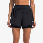 Short Olympikus Ultra 2 Em 1 Feminino Preto
