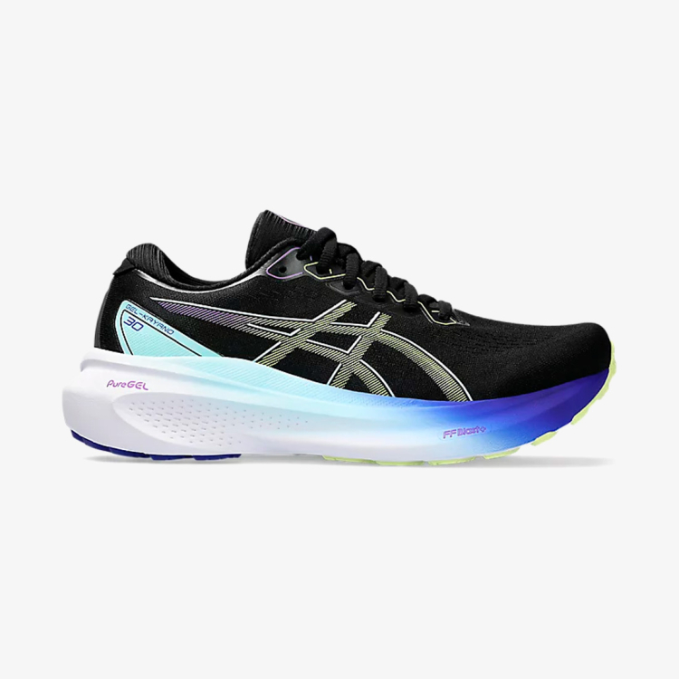 ASICS　アシックス　ランニング　GEL-KAYANO 30 レディース Tênis Asics Gel-Kayano 30 Feminino Preto-Azul