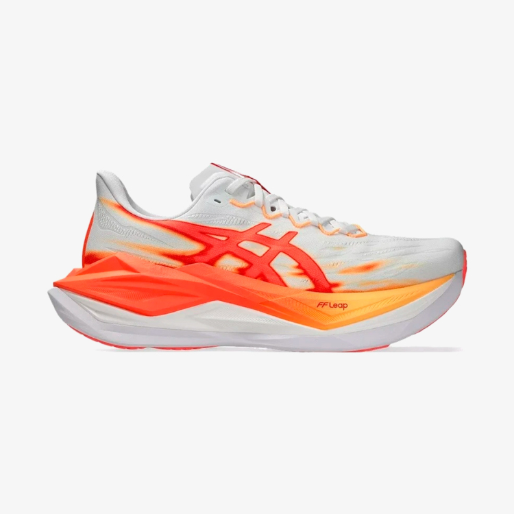 Tênis Asics Superblast 3 Unissex Branco-Laranja