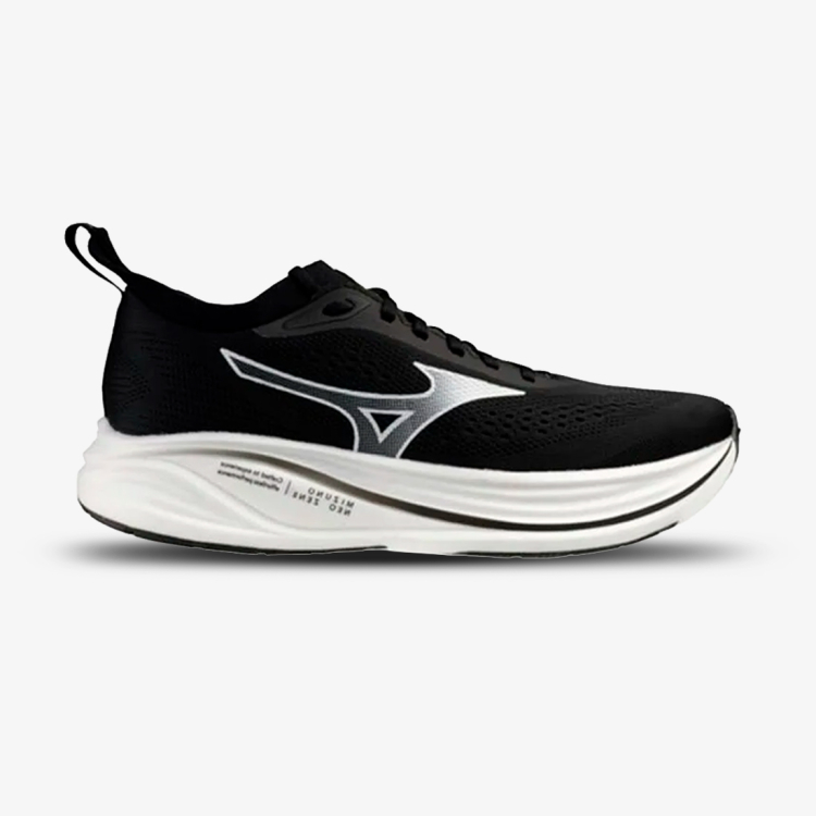 Tênis Mizuno Neo Zen 2 Unissex Preto-Branco