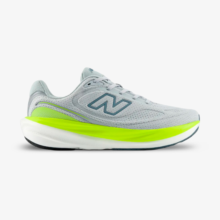 Tênis New Balance 1080v15 Masculino Cinza-Verde-Limão