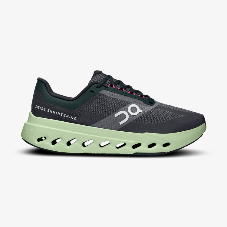 Tênis On Running Cloudsurfer Next Feminino Preto-Verde
