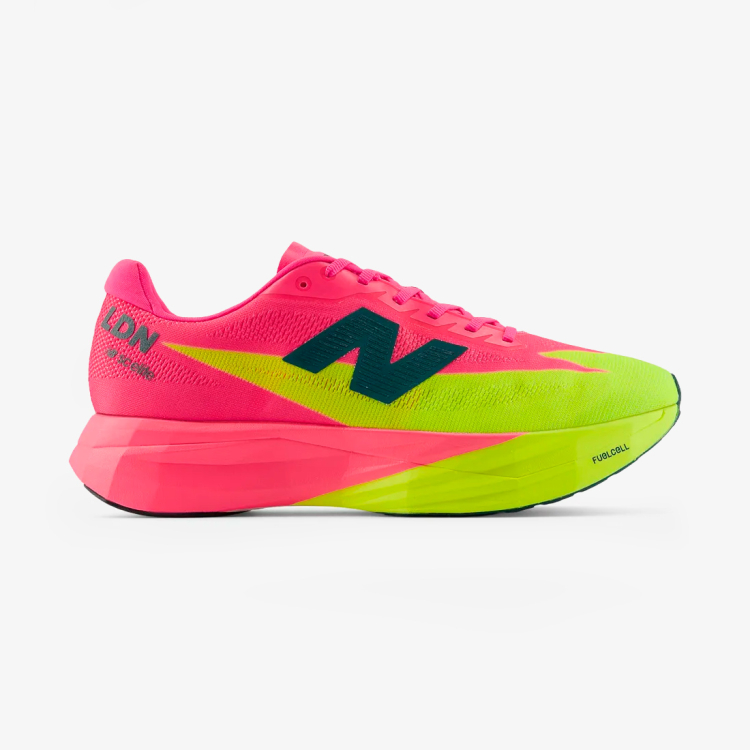 Tênis New Balance Fuelcell Supercomp Elite V5 Masculino Rosa-Verde