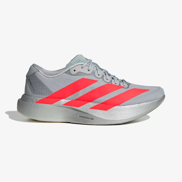 Tênis Adidas Adizero Evo Sl Feminino Cinza-Vermelho