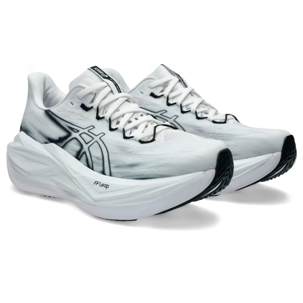 スパイク・シューズ asics SUPERBLAST3 Tênis Asics Superblast 3 Unissex Branco-Preto