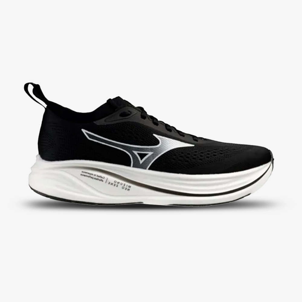 Tênis Mizuno Neo Zen 2 Unissex Preto-Branco