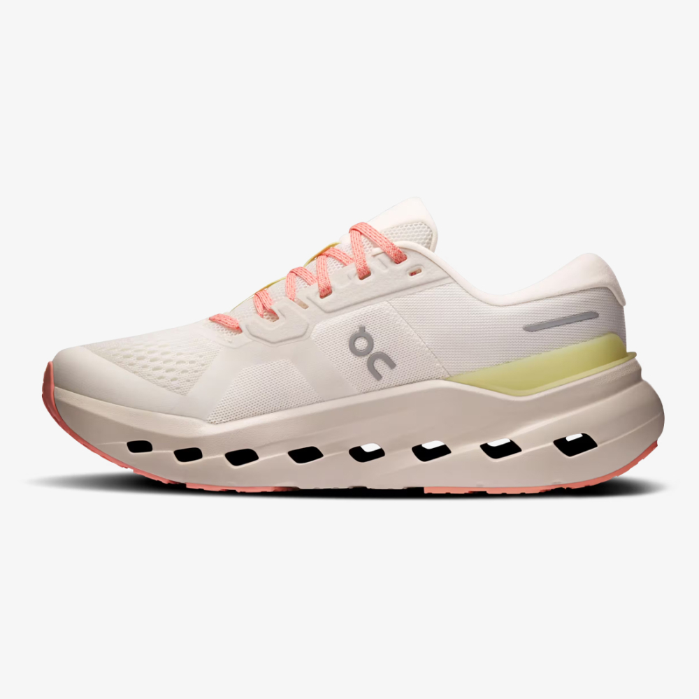On Cloud runner 3 レディーススニーカー Tênis On Running Cloudrunner 3 Feminino Branco-Laranja