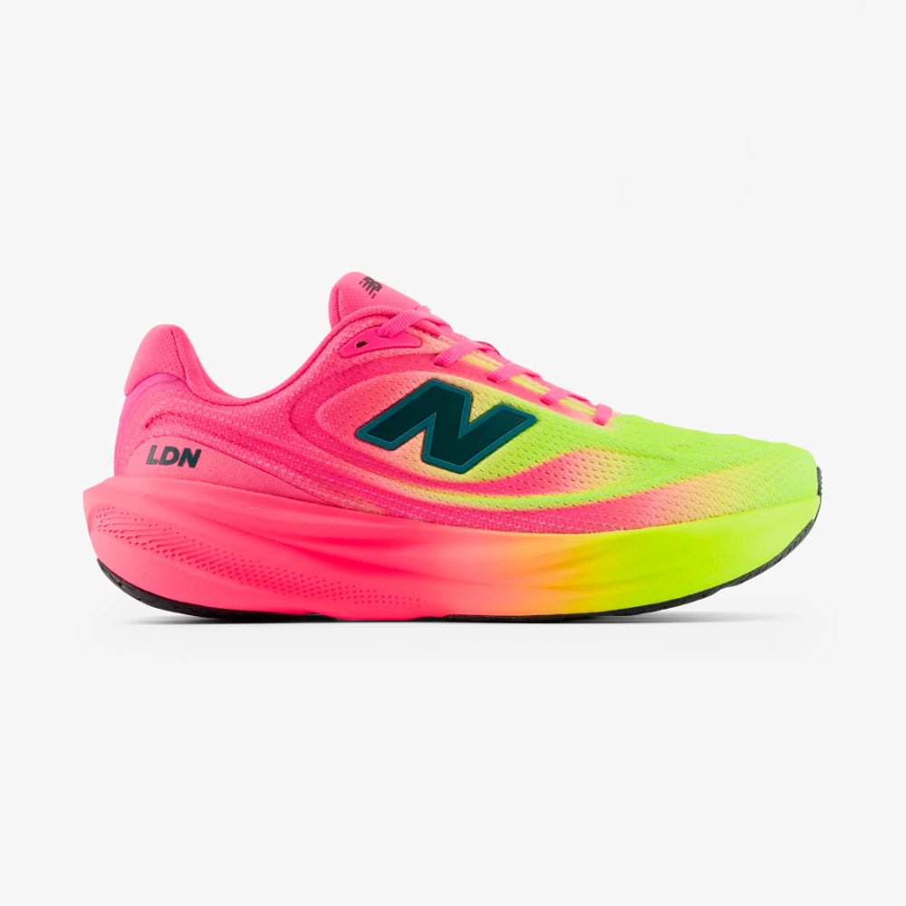 Tênis New Balance 1080 v15 Masculino Rosa-Verde-Limão