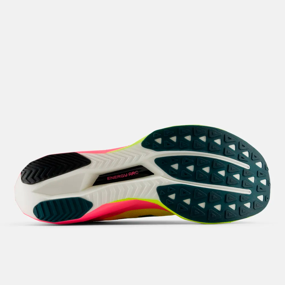 Tênis New Balance Fuelcell Supercomp Elite V5 Masculino Rosa-Verde