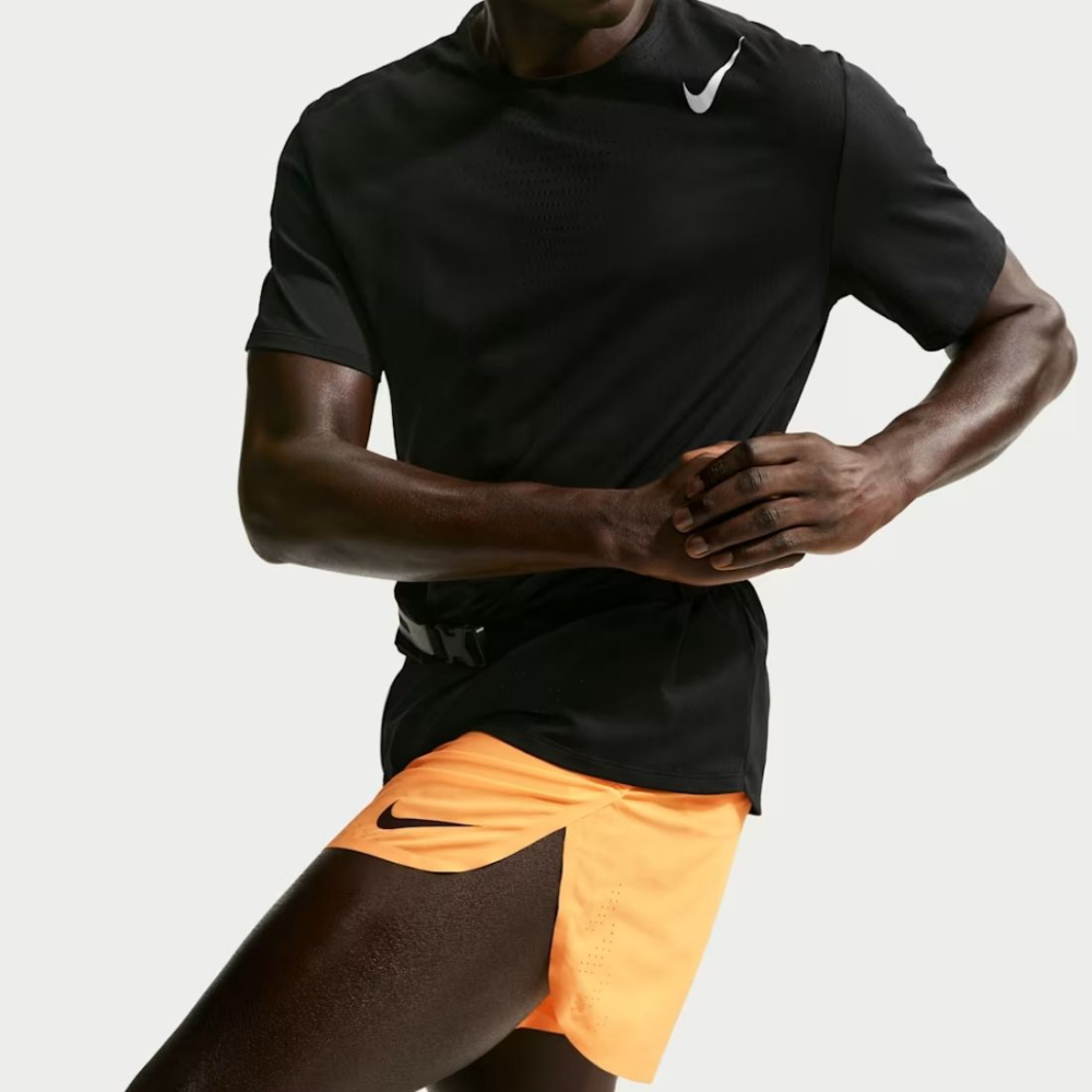 NIKE-AEROSWIFT (Mサイズ) Short Nike AeroSwift Masculino Laranja
