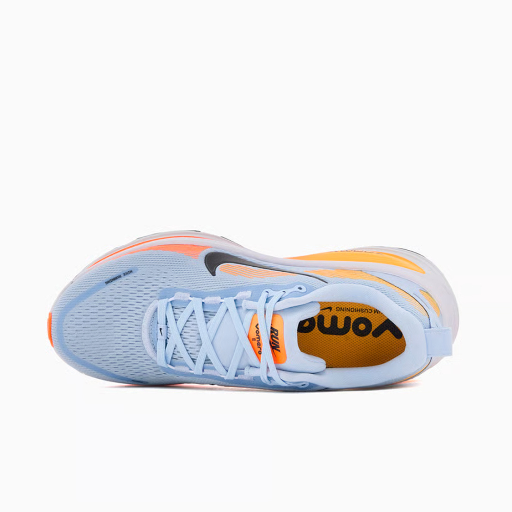 aimi　0612 Tênis Nike Vomero 18 Masculino Branco-Laranja