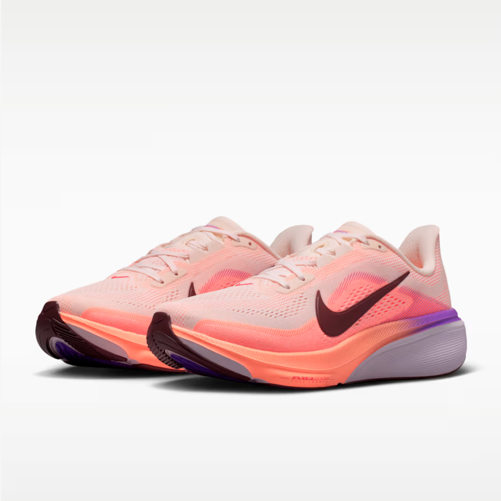 Tênis Nike Pegasus 42 Feminino Laranja-Roxo