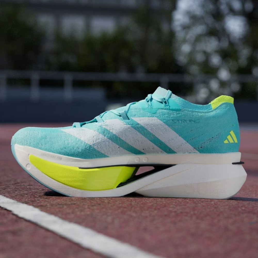 Tênis adidas Adizero Prime X3 Strung Unissex Azul Turquesa-Amarelo